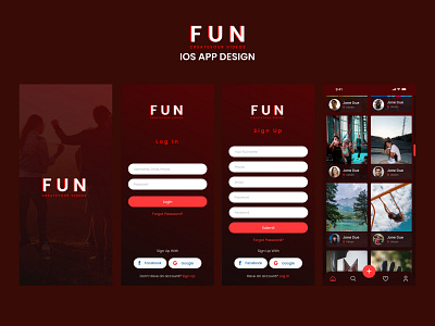 Fun Videos Maker- App Design