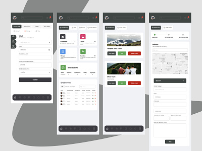 Sales App Design ui