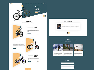 Cycle Shop -Template