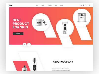 Deni-Product Website