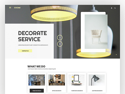 Home Decorate - Website template