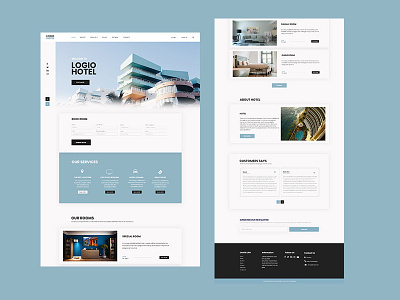 Hotel website Template