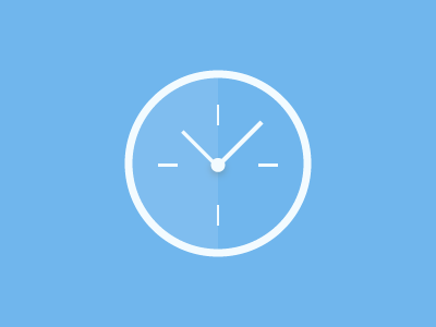 Clock clock icon illustrator