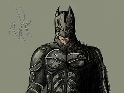 Batman Drawing By Robin Marquez On Dribbble