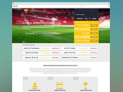 Football bets landing page bets football landing