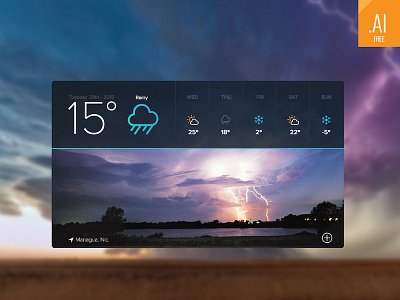 Weather Widget Freebie