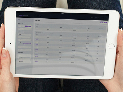 Dashboard Tables and Filters app dashboard filter flat ipad mobile panel retina tables