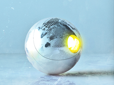 Roboball 3d after effect animation art cinema 4d design illustration zbrush