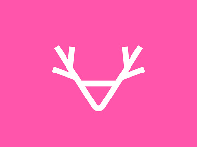 V de Venado 36 days of type illustration kawaii logo logo design logodesign logotype