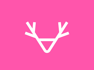 V de Venado 36 days of type illustration kawaii logo logo design logodesign logotype