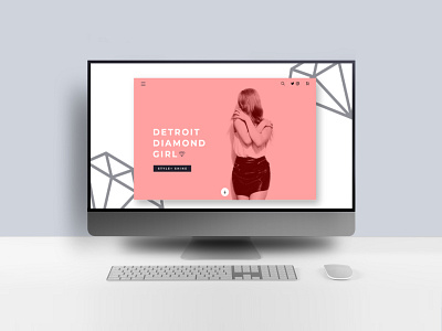 Detroit Diamond Girl ecommerce web design web development wordpress wordpress development