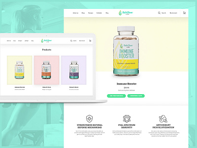 NutriChem Labs dietary ecommerce fitness health products supplements uidesign uxdesign