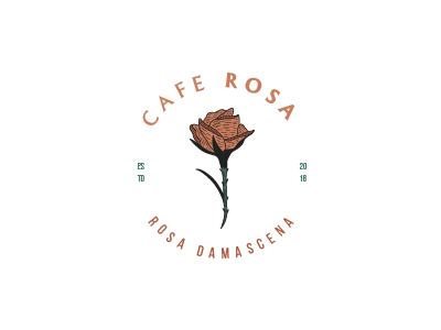 Cafe Rosa american craft font hand drawn handcrafted handdrawn logo old retro type typeface vintage