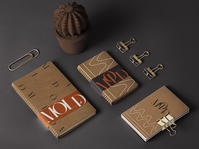 Möld Coffee House bold branding coffee shop coffee shop branding mockup modern modern branding packaging