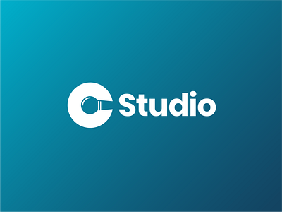 C Studio branding design logo music record studio