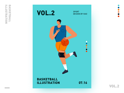 BASKETBALL ILLUSTRATION illustration sport