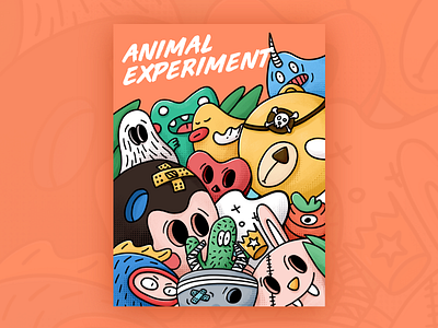 ANIMAL EXPERIMENT animals illustration