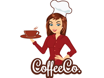 CoffeeCoLogo branding design illustration illustrator logo vector
