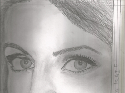 Katrina Kaif Pencil Drawing By Farhan Rashid  absoluteartscom