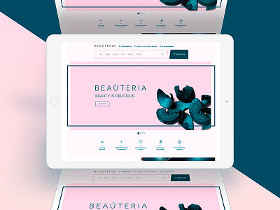 Website design beautysalon clean corporate minimal page pink web webdesign website