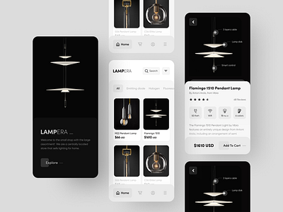 E-Commerce App - Lamp