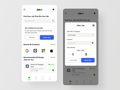 Jobee - Job Finding App