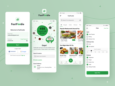 FastFoodie - Food Delivery App