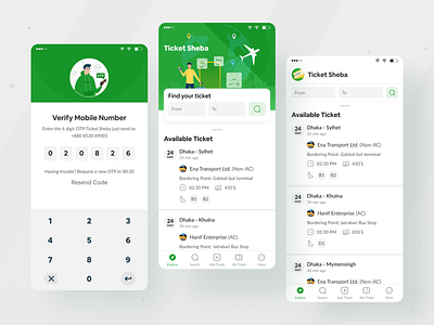 Ticket Sheba app de app design app ui bus ticket buy ticket clean app ui minimal design mobile online ticket plane ticket sell ticket ticket ticket buy ticket online ticket sheba train ticket transport ui ux