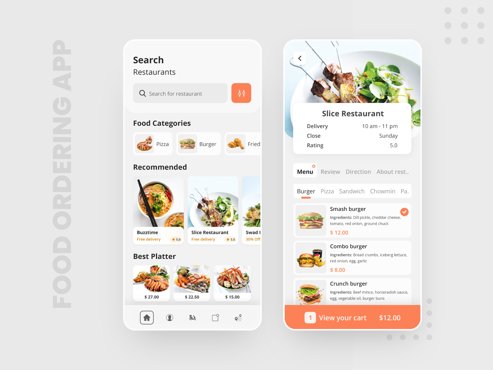 Food Ordering App By Hachibur Rahman On Dribbble