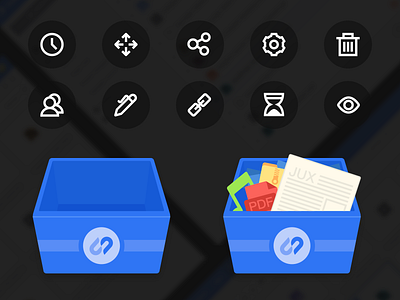 Folder dragging Icon for Drive product folder icon