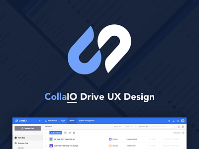 CollaIO Drive UX Design ( Concept )