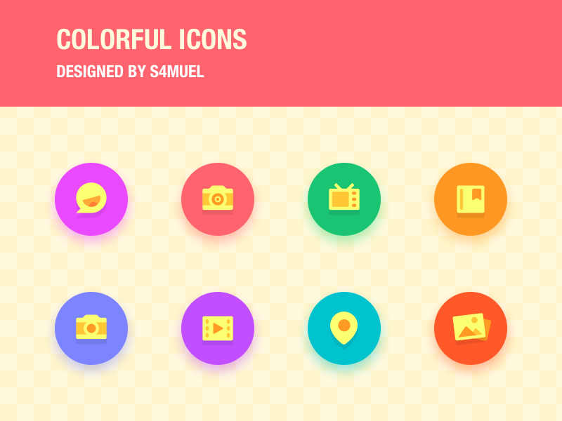 Colorful Icons icons colorful