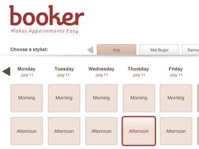 Booker App