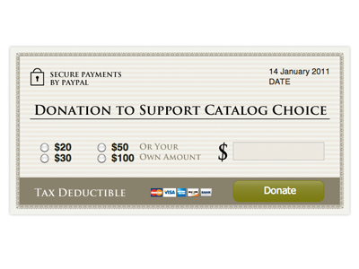 Donation Widget