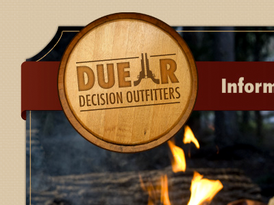 Duellr logo page web western