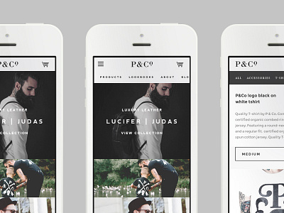 P&Co website developments