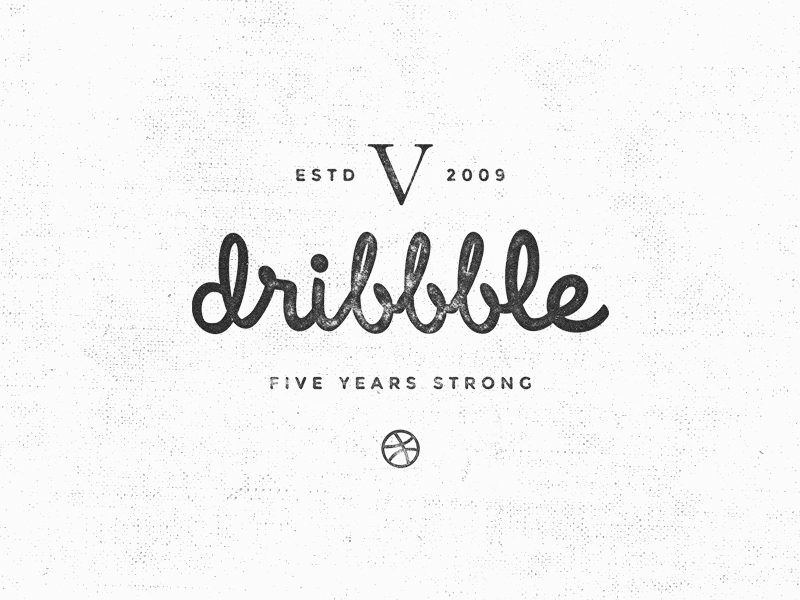 Dribbble 5 5 birthday dribbble five