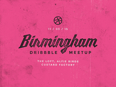 Birmingham dribbble meetup
