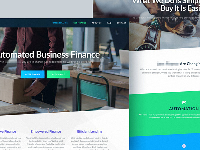 Finance Website