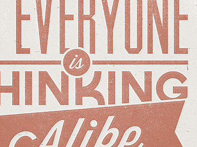 Quote WIP poster print quote texture typography