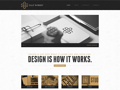 Personal Website olly os personal portfolio sorsby website