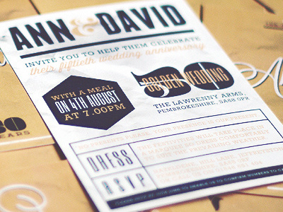 Printed Invite