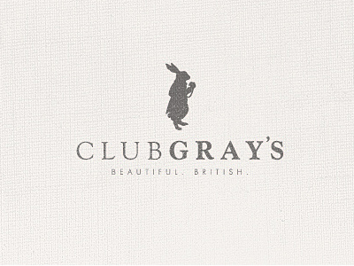 CLUB GRAYS LOGO british logo texture vintage