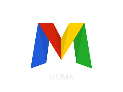 Moma flat icon logo