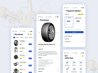 Purchase Car Parts app app design design layout layoutdesign mobileapp mockup payments photoshop purchase ui uidesign ux
