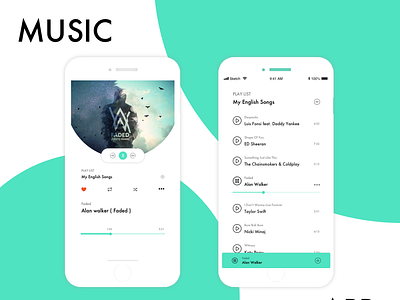 Music App Concept