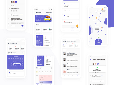 Event Tracking Designs Themes Templates And Downloadable Graphic Elements On Dribbble