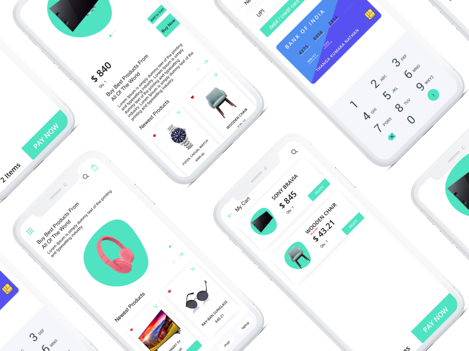 E Commerce App Concept by Thangakumaran on Dribbble