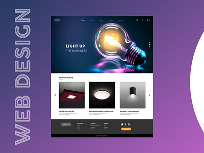 LIGHTS UP - webdesign