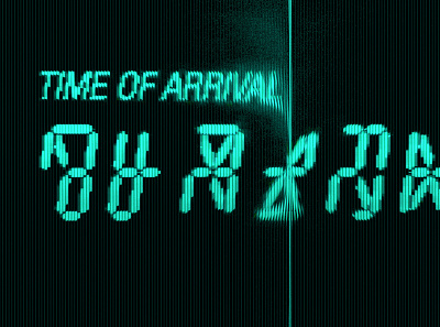 Time of Arrival 3d art direction film motion design redshift redshift3d